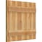 Ekena Millwork Joined Board-n-Batten Shutters, Rough Sawn Western Red Cedar, 26 7/8W x 25H, PR RBJ06S26X025RWR - alternate 5